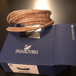 Swarovski crystal bracelet.